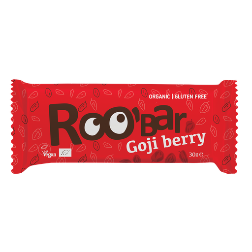 [77925] Barre Energétique Baies de Goji Bio 30g x20 Roo'bar