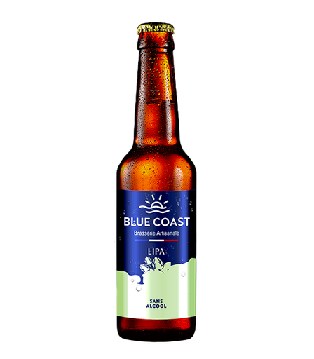 [50168] Bière IPA sans alcool Bio 33cl x24 Blue Coast