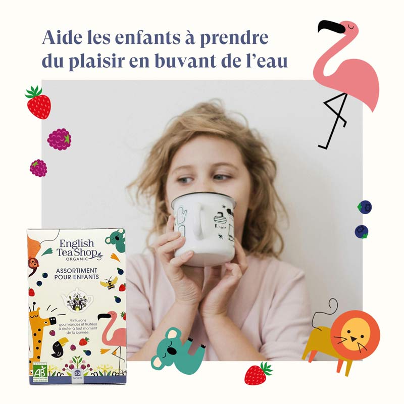 Assortiment Infusions pour Enfants Bio 20 sachets x6 ETS