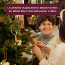 Calendrier de l'Avent Arbre de Noël Bio 25 sachets x6 ETS