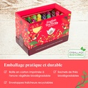 Calendrier de l’Avent à Cartes Rouge Bio 25 sachets x6 ETS