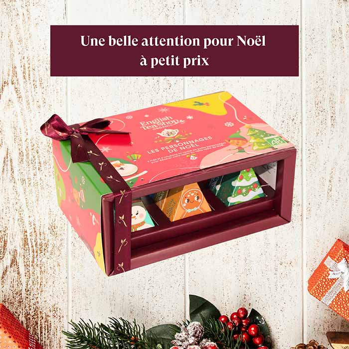 Coffret Personnages de Noël à Décorer Bio 12 sachets x6 ETS