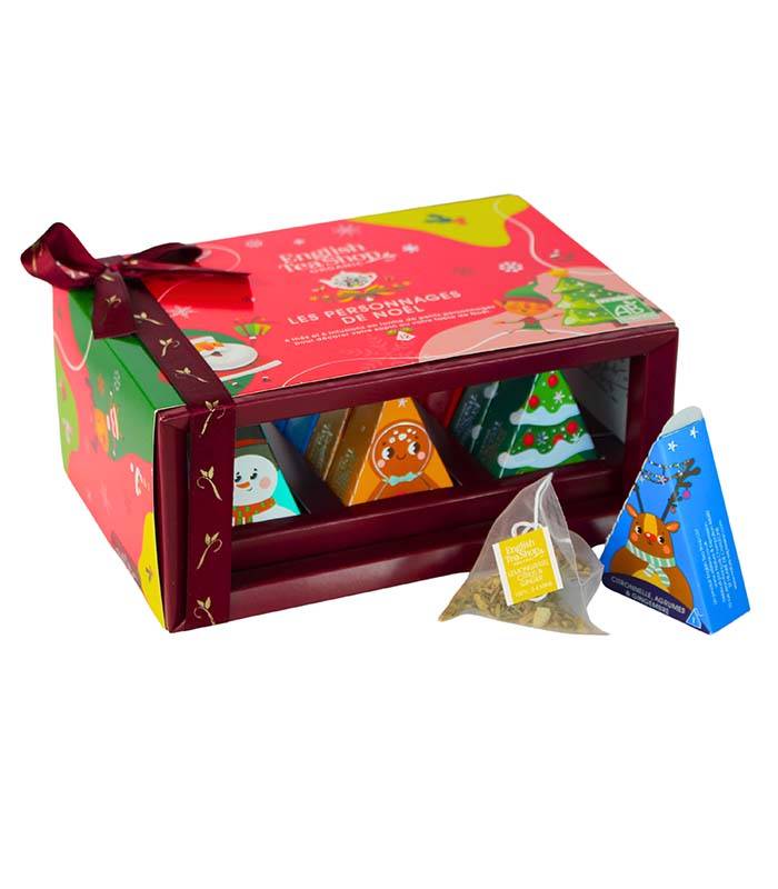 Coffret Personnages de Noël à Décorer Bio 12 sachets x6 ETS