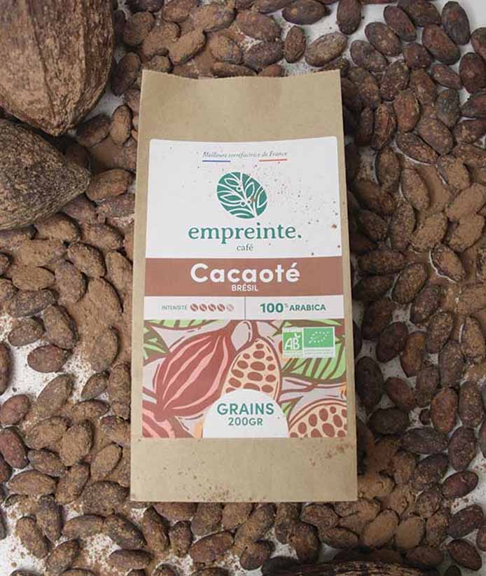 Café CACAOTE 200g GRAINS x6 Empreinte