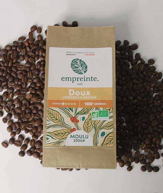 Café Doux 200g GRAINS x6 Empreinte