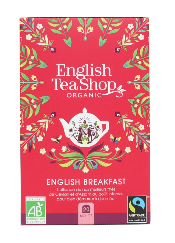 English Breakfast Bio 20 sachets x6 ETS