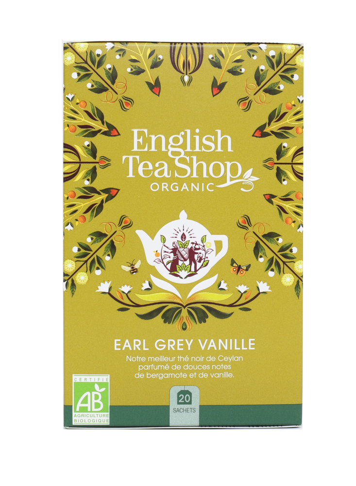 Earl Grey Vanille Bio 20 sachets x6 ETS