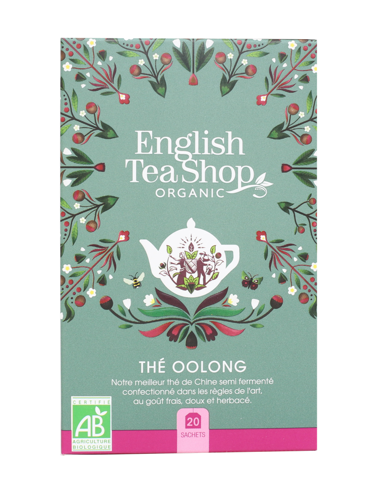 Thé Oolong Bio 20 sachets x6 ETS