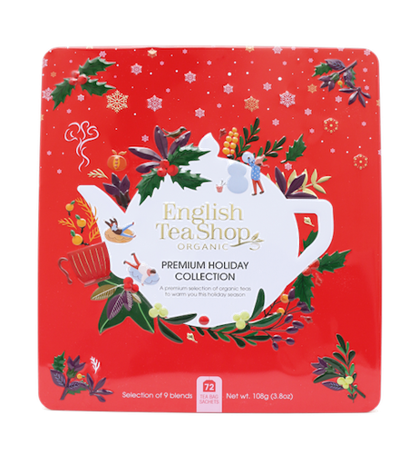 Coffret Holiday Rouge Bio 72 sachets x6 ETS