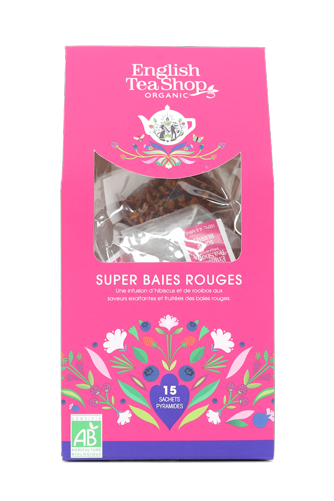 Super Baies Rouges Bio 15 sachets pyramides x6 ETS