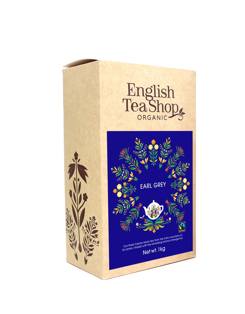 Thé Earl Grey Bio 1kg vrac ETS