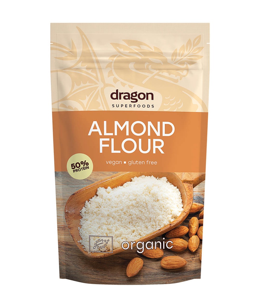 Protéine d'Amande 50% Bio 200g x6 Dragon Superfoods