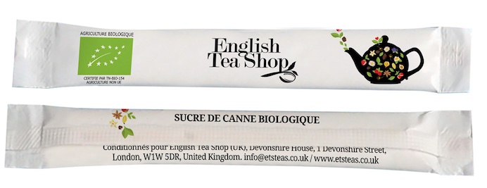 Buchette Sucre de Canne Bio 5g x1000 ETS