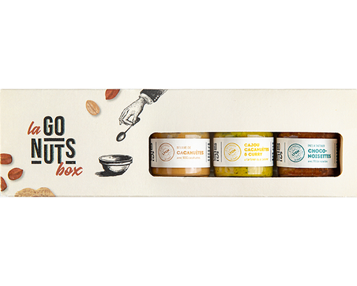 Coffret 5 pots de 35g Bio x8 Go Nuts