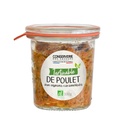 Tartinable de poulet rôti aux oignons caramélisés Bio 100g x12 Conserverie des saveurs