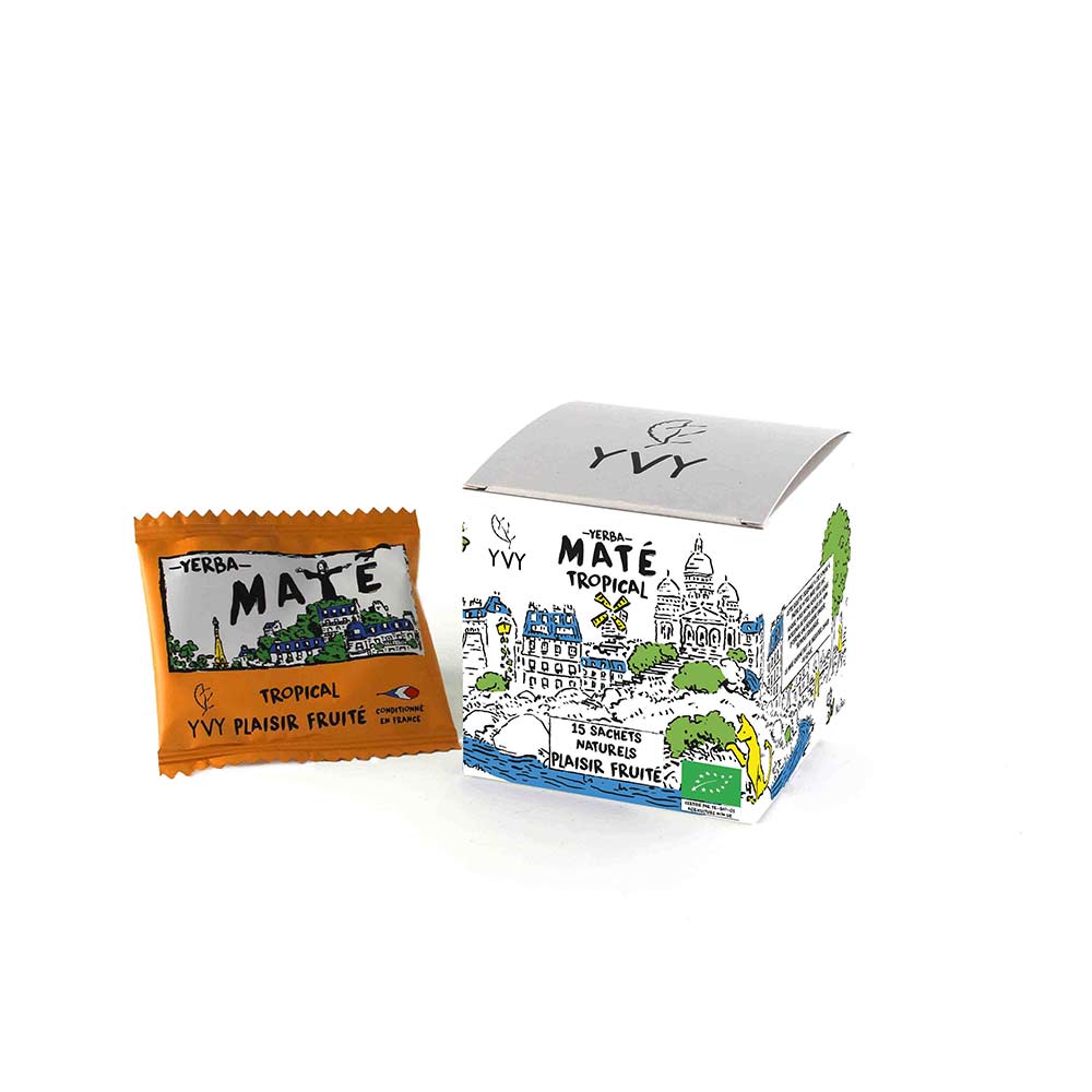 Maté Tropical Bio 15 sachets x8 YVY