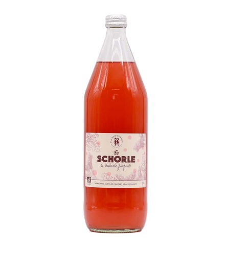 Schorle Rhubarbe Pimpante Bio 1L x6 Les Filles de l’Ouest