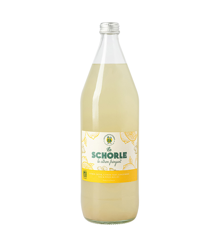 Schorle Citron Fringuant Bio 1L x6 Les Filles de l’Ouest