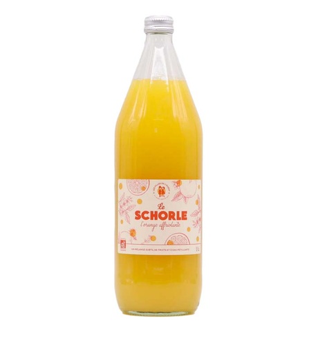 Schorle Orange Affriolante Bio 1L x6 Les Filles de l’Ouest