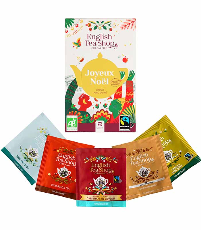 Assortiment Joyeux Noël Bio 20 sachets x6 ETS