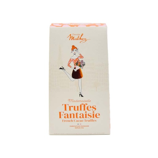 Truffes aux éclats de caramel Bio 100g x6 Mathez