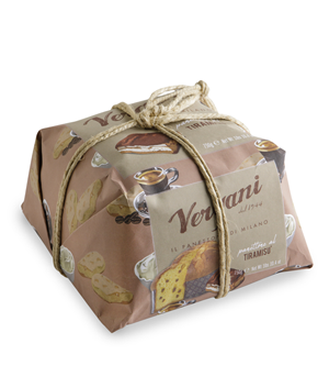 Panettone Tiramisu 750g x6 Vergani