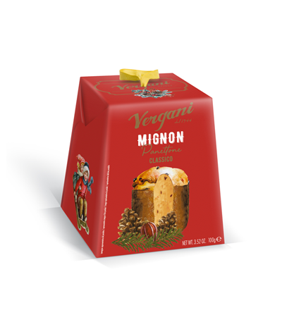 Mini Panettone Traditionnel 100g x12 Vergani