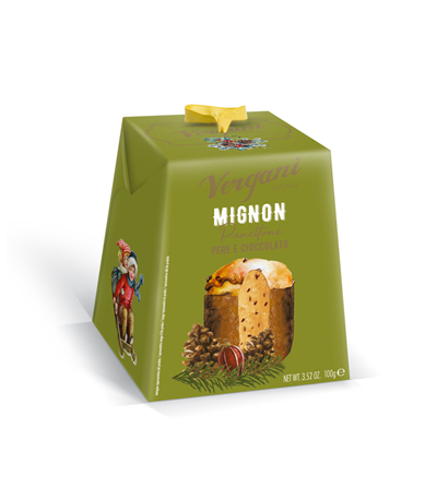 Mini Panettone Poires & Chocolat 100g x12 Vergani