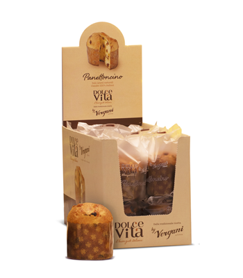 Mini Panettone Traditionnel en Prêt à Vendre 100g x16 Vergani