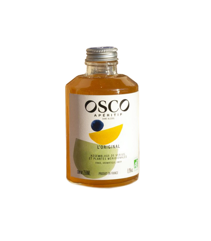 Apéritif Sans Alcool Osco Original Bio 25cl x12