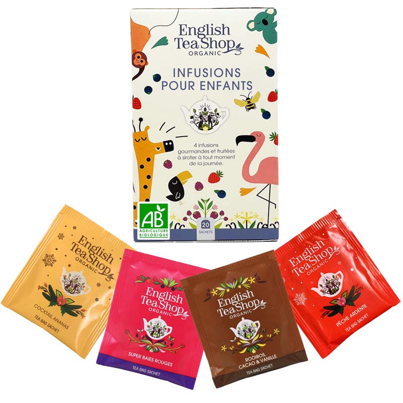 Assortiment Infusions pour Enfants Bio 20 sachets x6 ETS