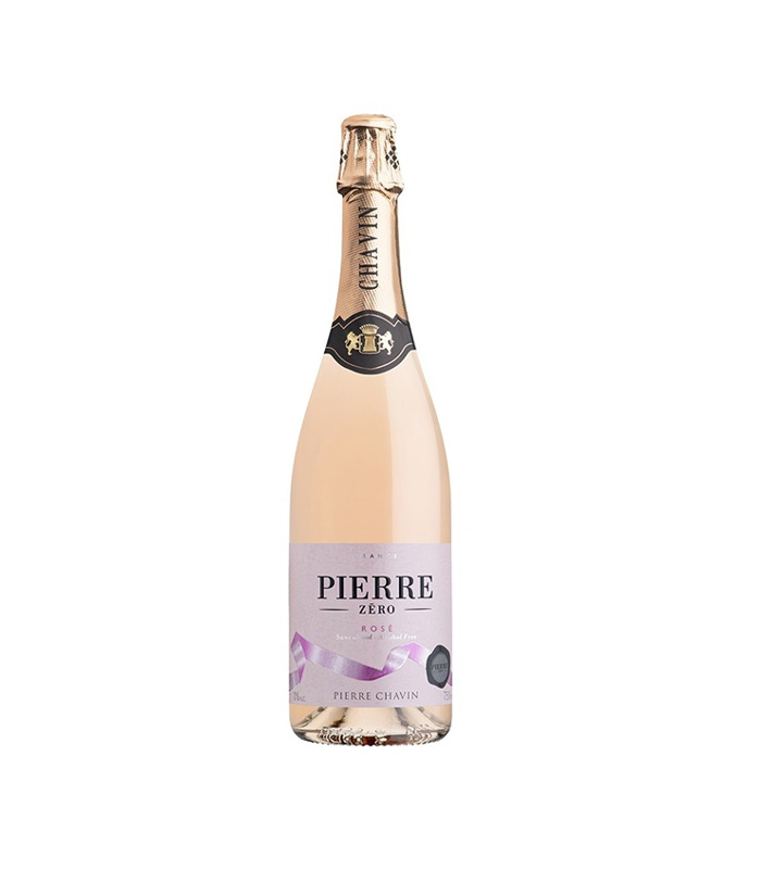 Rosé Effervescent sans Alcool 75cl x6 Pierre Zéro