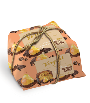 Panettone Poires & Chocolat 750g x6 Vergani