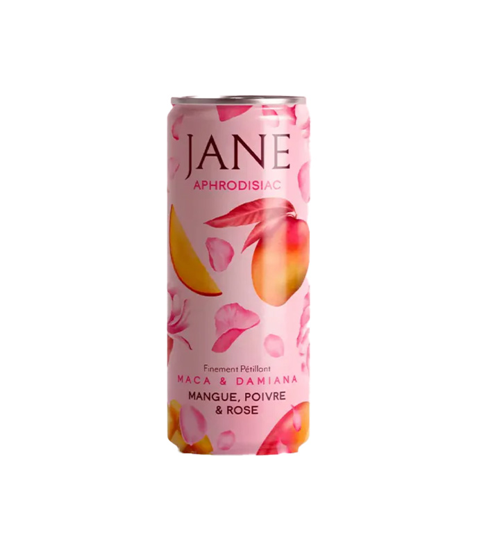 Boissons finement pétillante Mangue, Poivre & Rose - Aphrosidiac 25cl x24 Jane