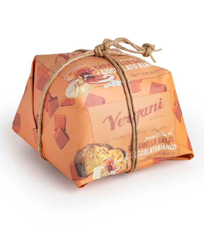 Panettone Caramel au beurre salé 750g x6 Vergani