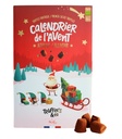 Calendrier de l'Avent de truffes Bio 240g x9 Mathez