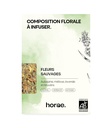 Composition florale à infuser  - Fleurs Sauvages Bio 50g vrac x6 Horae