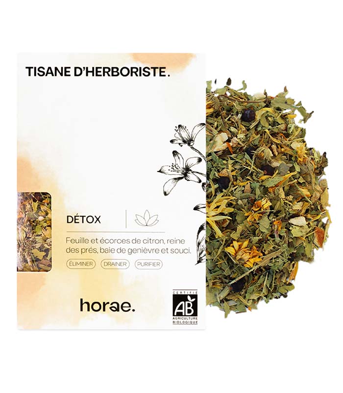 Tisane d'herboriste - Detox Bio 40g vrac x6 Horae