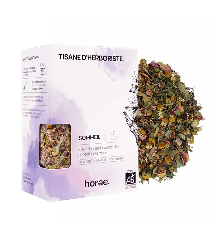 Tisane d'herboriste - Sommeil Bio 50g vrac x6 Horae