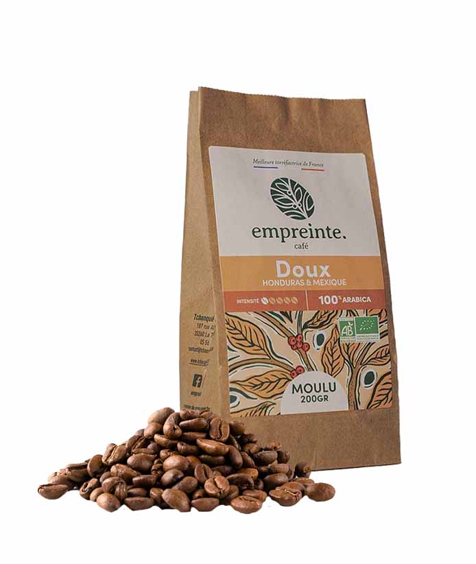 Café Doux 200g GRAINS x6 Empreinte