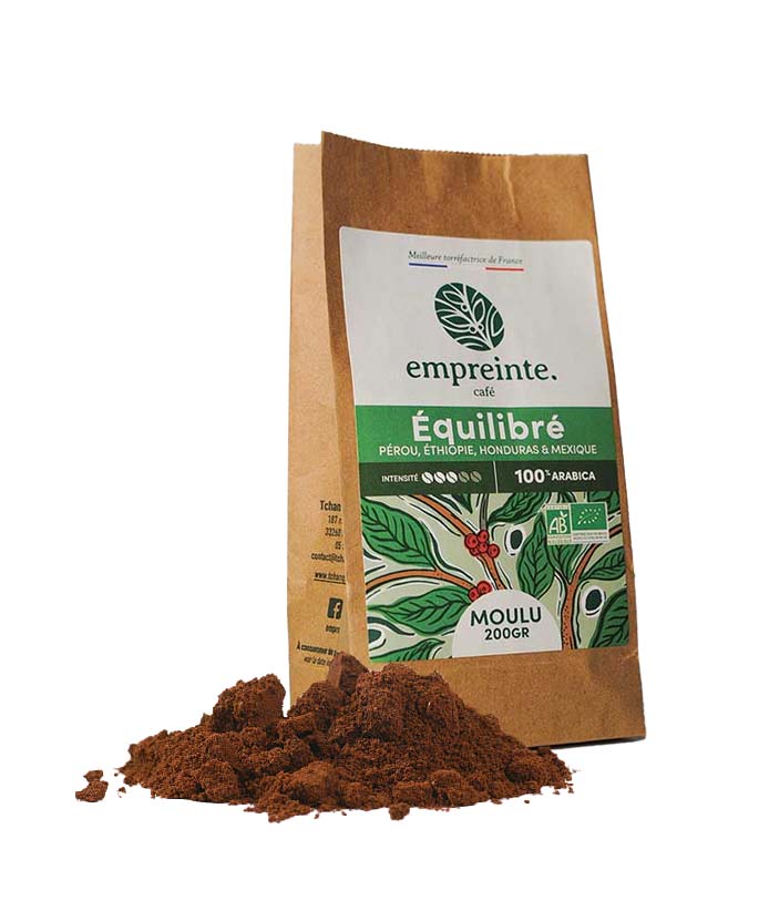 Café Equilibré 200g MOULU x6 Empreinte