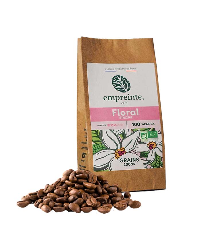 Café FLORAL 200g GRAINS x6 Empreinte