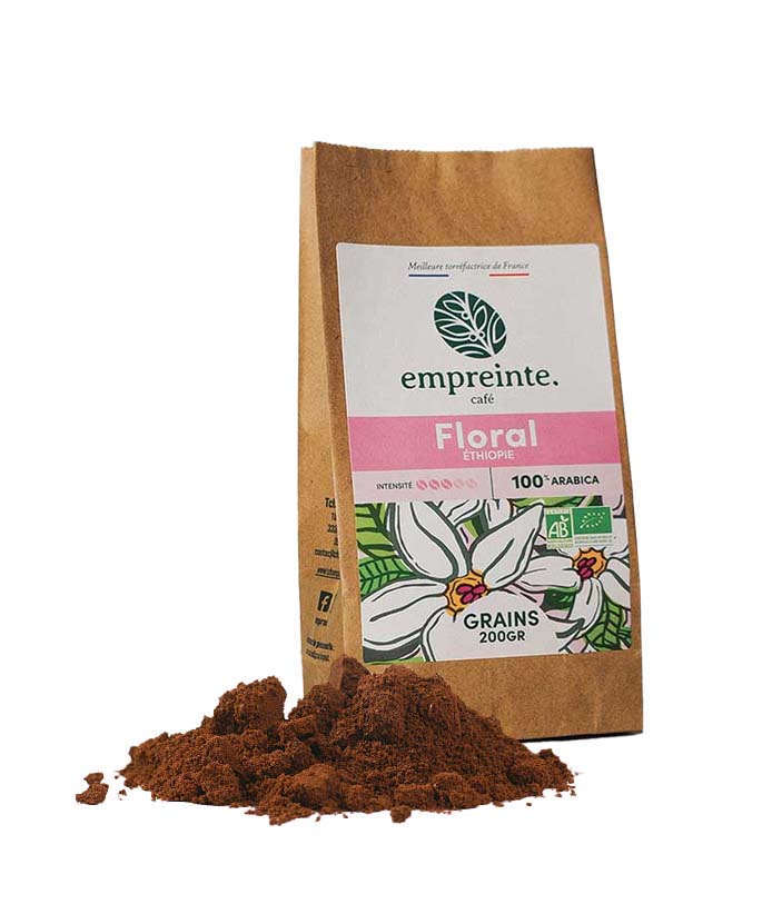 Café FLORAL 200g MOULU x6 Empreinte