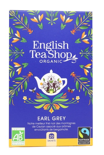 [29144] Earl Grey Bio 20 sachets x6 ETS