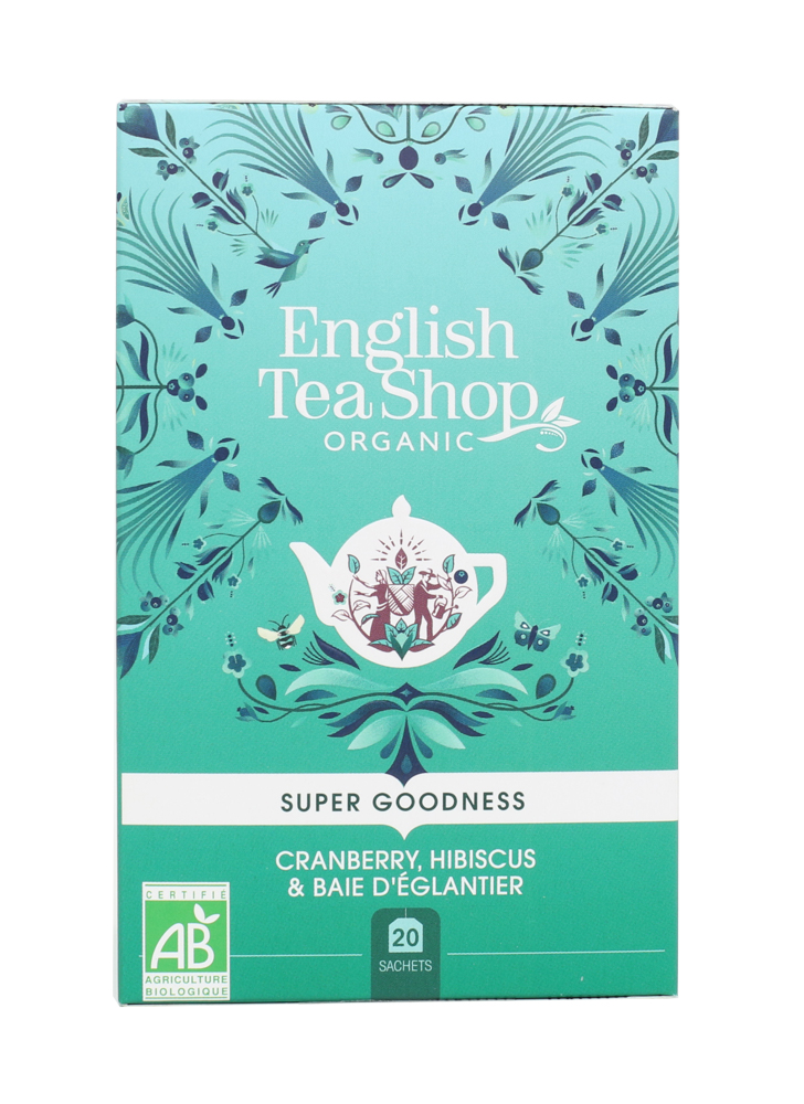 20 sachets infusion Super Baies Rouges bio - English Tea Shop