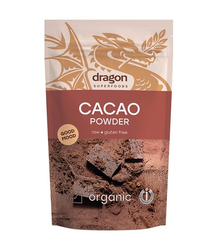 [76836] Poudre de Cacao Crue Criollo Bio 200g x6 Dragon Superfoods