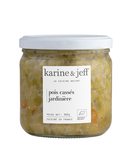 [30509] Pois Cassés Jardinière Bio 360g x6 Karine & Jeff