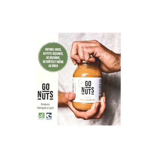 [U06GONUTS] Stop rayon beurre de cacahuètes Go Nuts