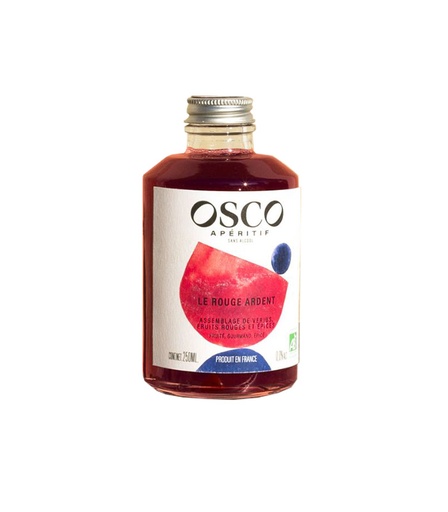 [97191] Apéritif Sans Alcool Osco Le Rouge Ardent Bio 25cl x12