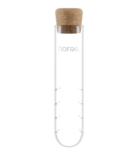 [50172] Infuseur transparent en verre soufflé x8 Horae